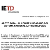 Apoyo al Comité Ciudadano del SNA Apoyo al Comité Ciudadano del SNA